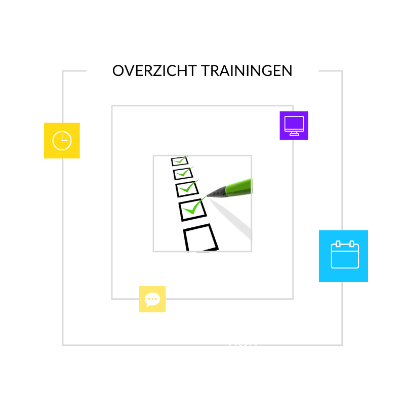 op een rij overzicht pensioentrainingen