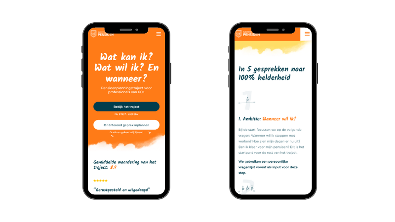 succesvol tot en met pensioen